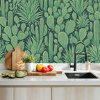 Cactus Garden Peel and Stick Wallpaper