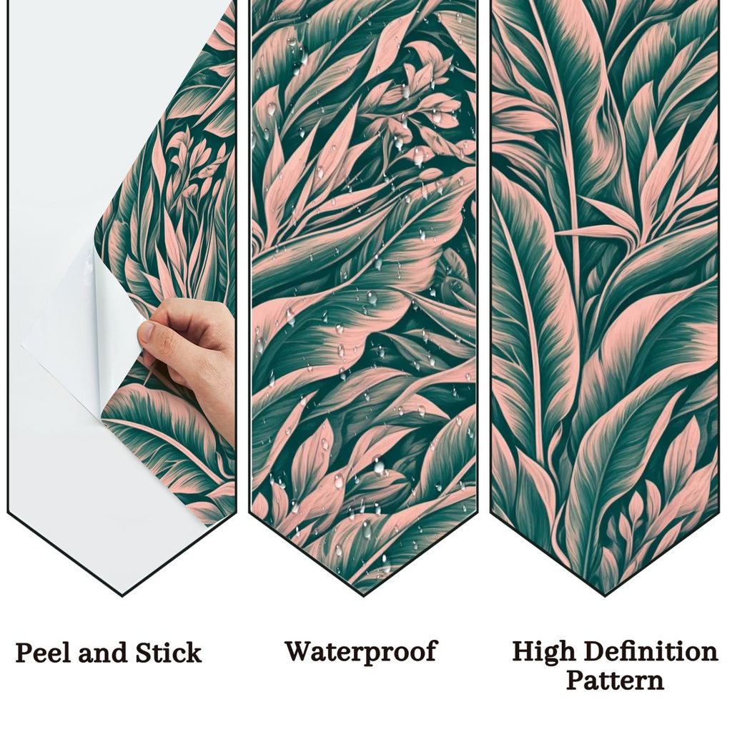 Tropical Banana Leaf Peel and Stick Wallpaper