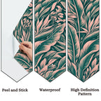 Tropical Banana Leaf Peel and Stick Wallpaper