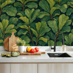 Fiddle Leaf Fig Peel and Stick Wallpaper