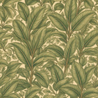 Sage Palm Leaf Peel and Stick Wallpaper