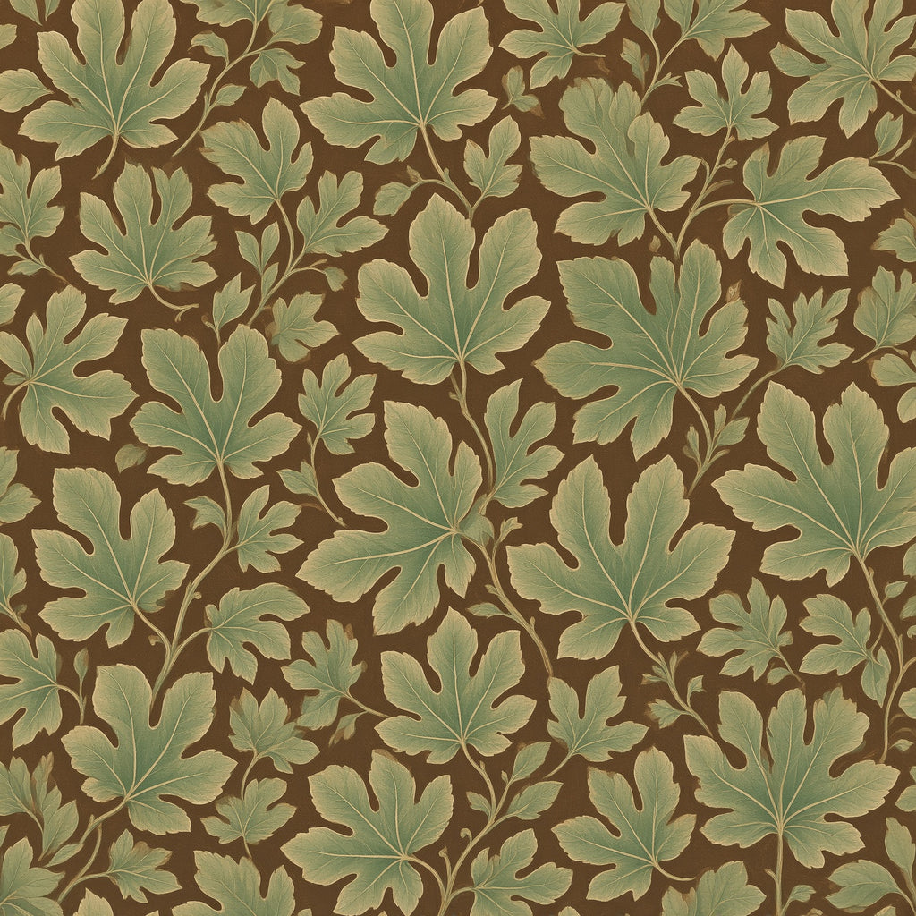 Chestnut Leaf Peel and Stick Wallpaper