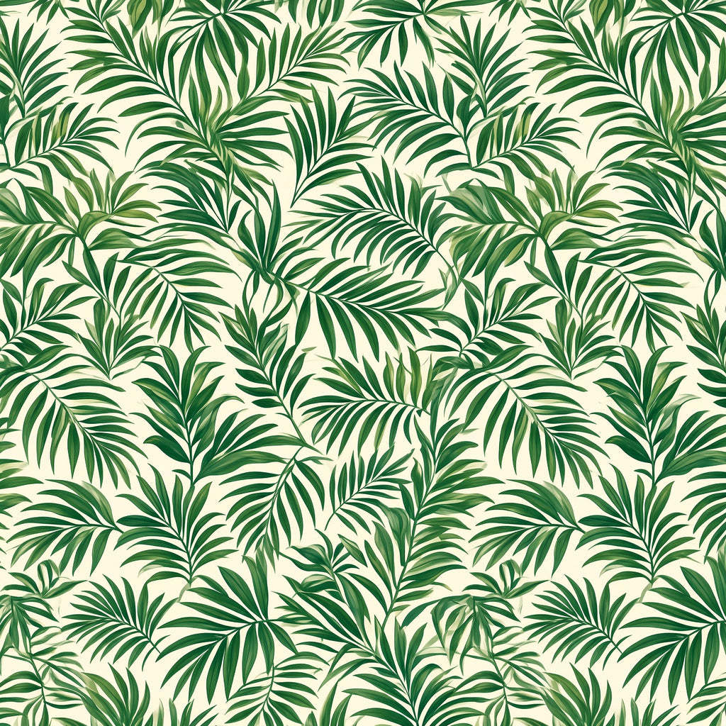 Tropical Palm Leaf Peel and Stick Wallpaper