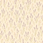 Lavender Floral Peel and Stick Wallpaper