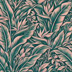Tropical Banana Leaf Peel and Stick Wallpaper