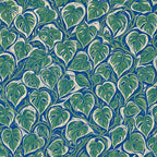 Teal Monstera Peel and Stick Wallpaper