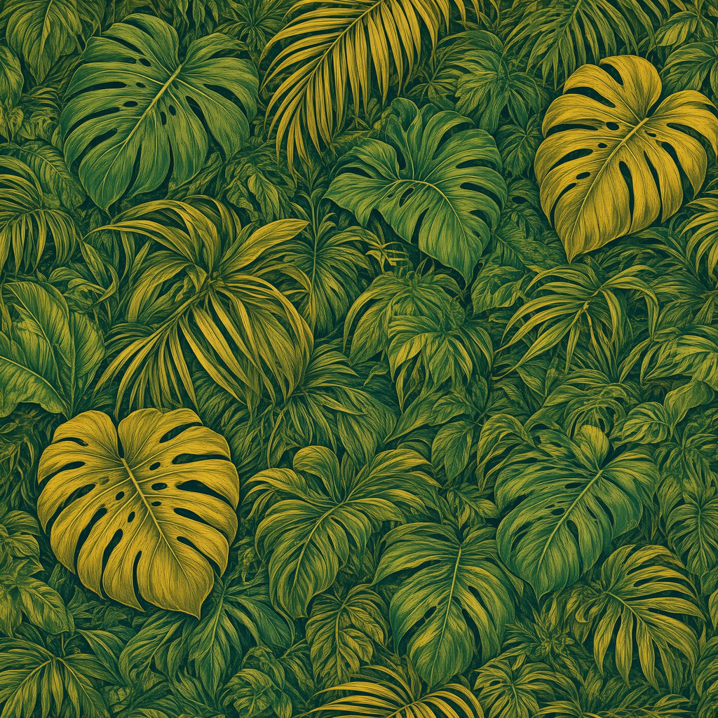 Tropical Monstera Peel and Stick Wallpaper