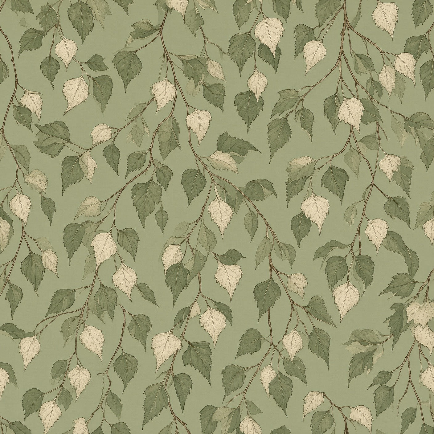 Trailing Vine Peel and Stick Wallpaper