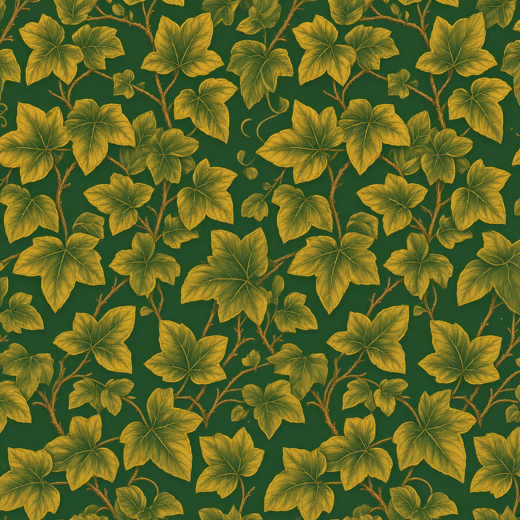 Ivy Leaf Peel and Stick Wallpaper | Green Botanical