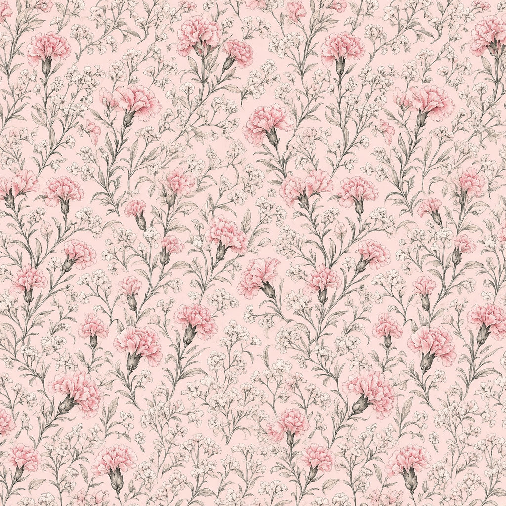 Blush Magnolia Branch Peel and Stick Wallpaper